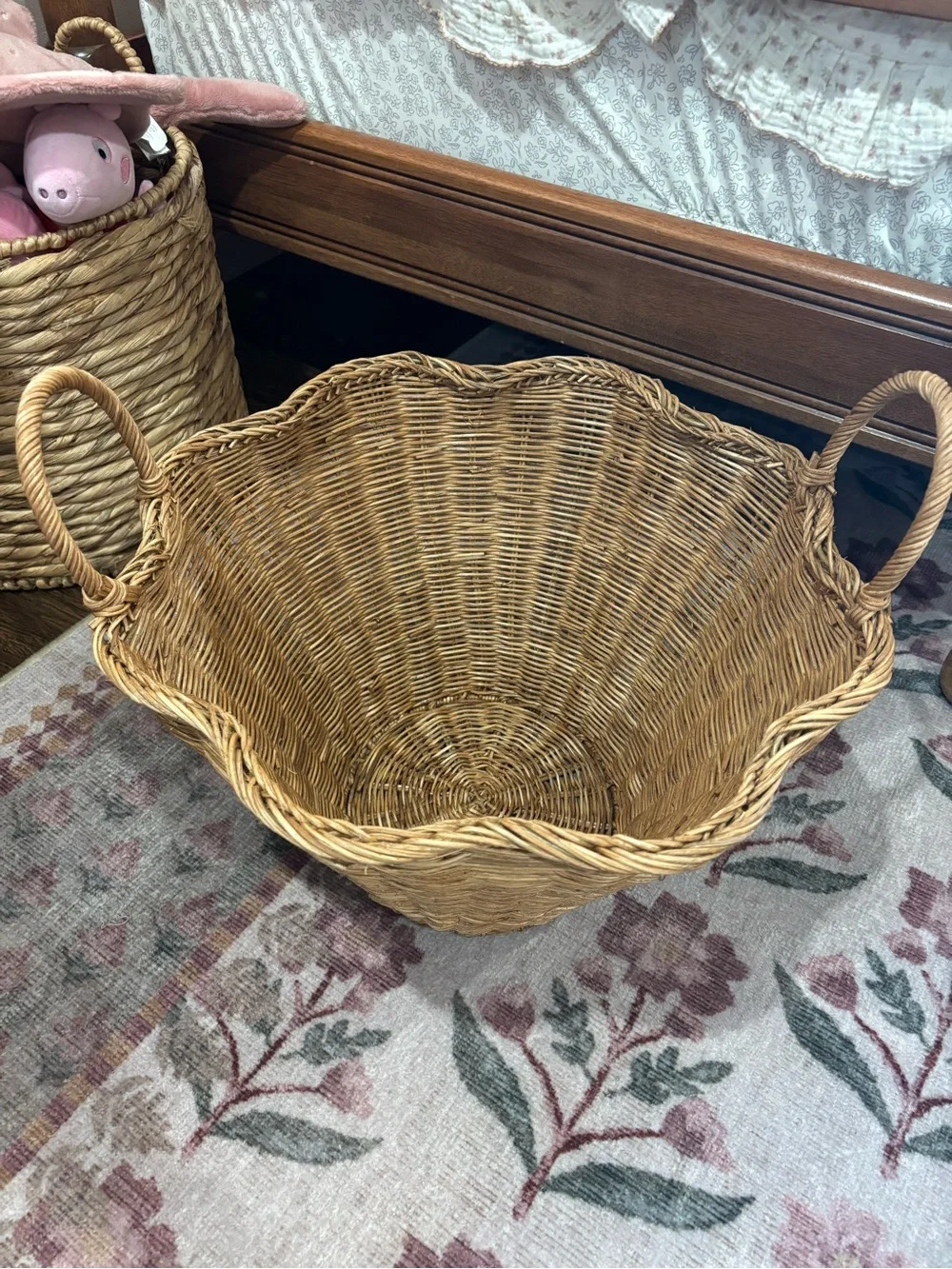 Threshold Scalloped Basket